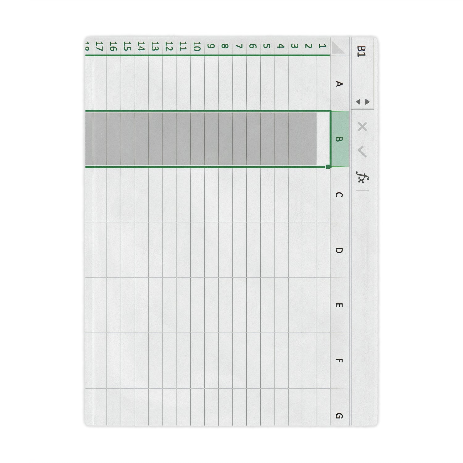 Excel Spread Sheet Blanket -Pun Gift Lord and Lady Towers